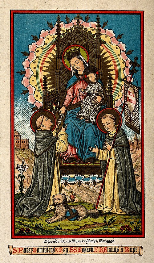 Portrait of Bl. Alanus de Rupe
